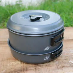 MACK2 Packs|Bivouac/Confort-Pack Cooking Logistik Powerful Stove + Logistik Kettle + Logistik Cookware Set