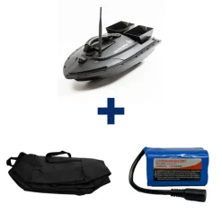TEAM CARPFISHING Packs-Pack Dark Water Miki Boat +Batterie 12000 mAh + SAC