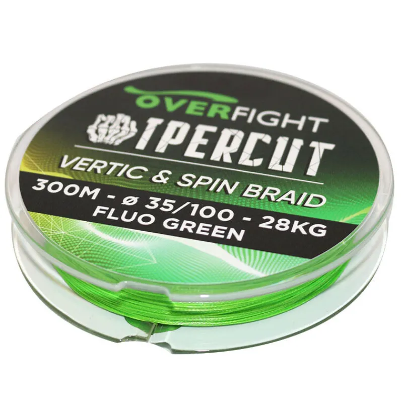 OVERFIGHT Packs Et Ensembles-Pack Ipercut 5000 FD + Ipercut Spin and Vertic Braid 0.35