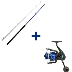 SASORI Packs Et Ensembles-Pack Kaiten Heavy Boat 100-250g 2m40 + Trail II 5000