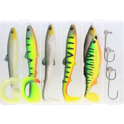 WESTIN Leurres|Packs Et Ensembles-Pack Leurres Souples Pike Box Cast & Jig (x10)