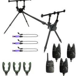 MACK2 Supports Cannes|Détection-Pack rod pod falcon 3 rod + détecteurs + supports arrières + indicateurs