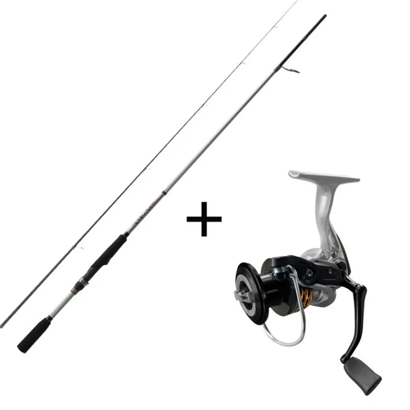 PACIFIC PECHE Packs Et Ensembles-Pack Major Craft Kahory Spinning Combo 2.13m, 7-28g + tresse + boite + leurres