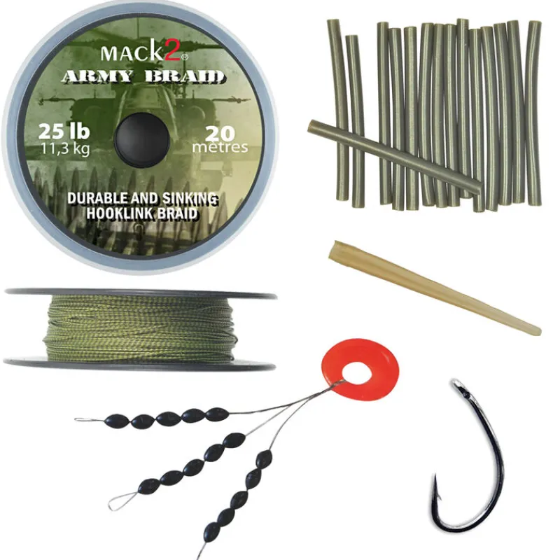 MACK2 Découverte Pêche À La Carpe|Acc.Montages/Hameçons-Pack Montage Gripper Rig