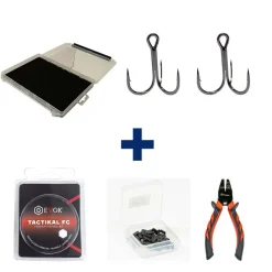 PACIFIC PECHE Packs Et Ensembles-Pack Montage Stingers Vertical L (leurres 15 -17,5 cm)