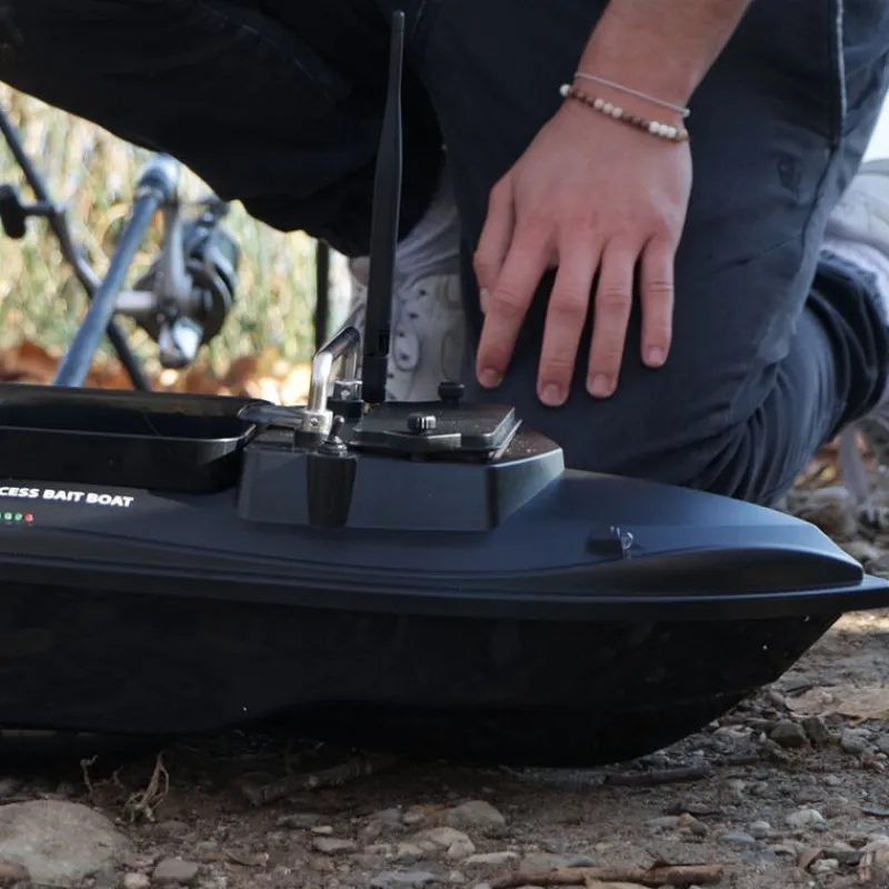 TEAM CARPFISHING Packs-Pack Process Bait Boat + 4 Batterie12000 mAh + Sac