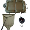 TEAM CARPFISHING Packs-PACK Réception Epuisette Dark water + Tapis + Peson