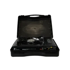 TEAM CARPFISHING Packs-Pack Rechaud + 4 Cartouches de Gaz