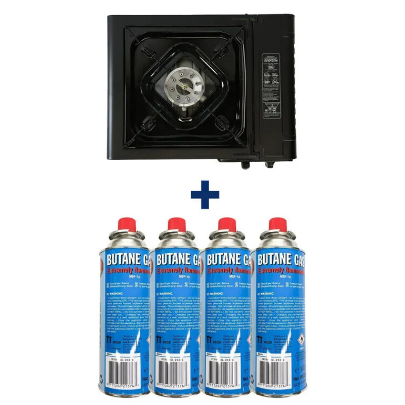 TEAM CARPFISHING Packs-Pack Rechaud + Gaz