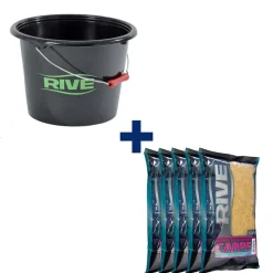 RIVE Packs|Appâts / Amorces-Pack Seau + 5kg d'Amorce Carpe