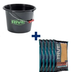 RIVE Packs|Appâts / Amorces-Pack Seau + 5kg d'Amorce Gardon