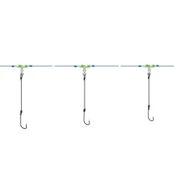 FLASHMER Bas De Lignes / Lignes Montées-Palangre mix 50m 20 hameçons