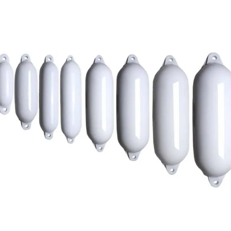 MAJONI Équipements-Pare-battage Eco Fender 2 - 2 yeux - ø12x42cm - blanc