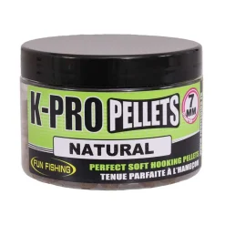 FUN FISHING Appâts / Amorces-Pellet d'eschage funfishing k-pro natural 60g