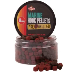 DYNAMITE BAITS Appâts / Amorces-Pellet Pre Drilled Marine Halibut Hook Pellets 8mm, 150g