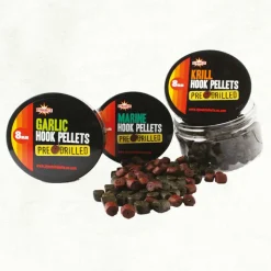DYNAMITE BAITS Appâts / Amorces-Pellet Pre Drilled Garlic Hook Pellets 8mm, 150g