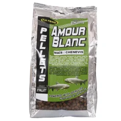 FUN FISHING Appâts Et Fabrication-Pellets d'amorçage carpe amour blanc pellets mais chenevis 6mm 700g
