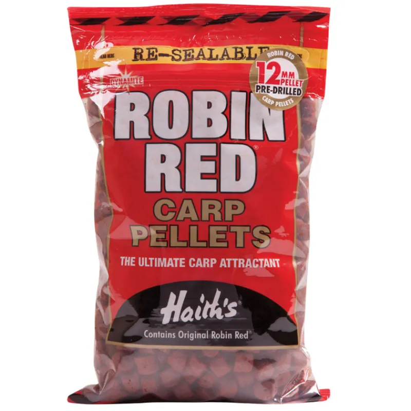 DYNAMITE BAITS Appâts Et Fabrication-Pellets d'amorçages carpe robin red carp pellets 900g