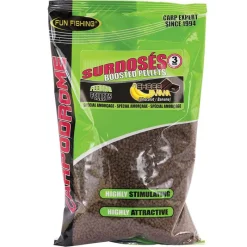 FUN FISHING Appâts / Amorces-Pellets Surdosés Choco Banana 700Gr 3mm