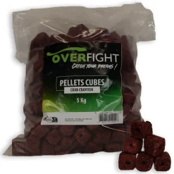 OVERFIGHT Appâts / Amorces-Pellets Crab Crayfish  Pellets Cube 5kg