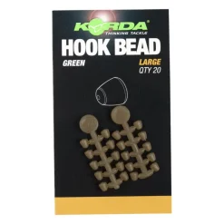 KORDA Acc.Montages/Hameçons-Perles pour hameçon carpe large hook bead