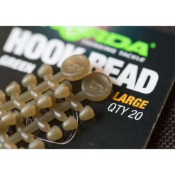 KORDA Acc.Montages/Hameçons-Perles pour hameçon carpe large hook bead