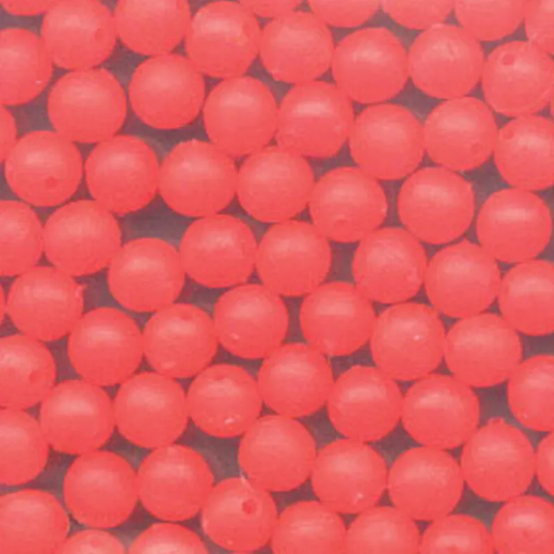 FLASHMER Montages / Hameçons-Perles rondes de montage mer perle balais fluo (x50)