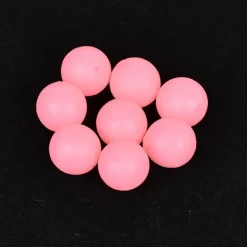 SUNSET Surfcasting|Montages / Hameçons-Perles rondes flottantes PHOSPHO ROSE (X20)