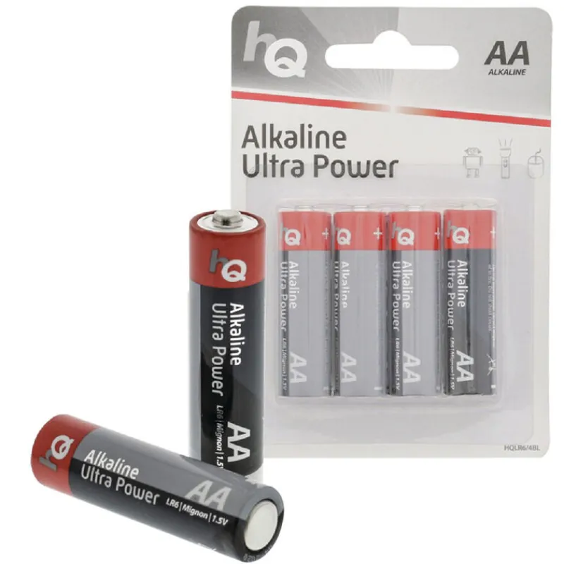 GENERIQUE Énergie Et Éclairage|Détection-Piles carpe alkaline aa sous blister (x4)