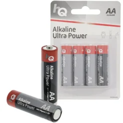 GENERIQUE Énergie Et Éclairage|Détection-Piles carpe alkaline aa sous blister (x4)