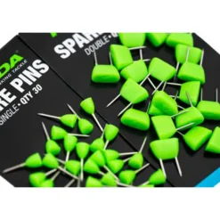 KORDA Acc.Montages/Hameçons-Pins Double Pins for Rig Safes x20