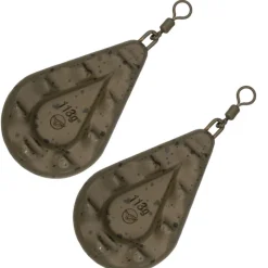 KORDA Acc.Montages/Hameçons-Plomb à émerillon big grippa (x2)