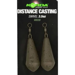 KORDA Acc.Montages/Hameçons-Plomb à émerillon distance casting (x2)