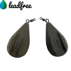 MACK2 Acc.Montages/Hameçons-Plomb écologique Long Cast Carp (x2)