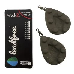 MACK2 Acc.Montages/Hameçons-Plomb écologique Stubby Pear (x2)