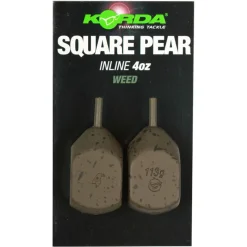 KORDA Acc.Montages/Hameçons-Plomb in line square (x2)