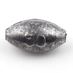 LEMER Montages / Hameçons-Plombs Olive percée