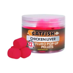 DYNAMITE BAITS Appâts / Amorces-Pop Up Dynamite Fluro Pop-up Pellet Chicken Liver 22mm