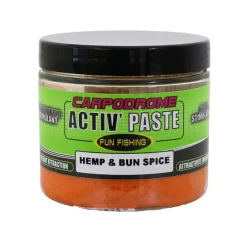 FUN FISHING Appâts / Amorces-Pâte d’eschage Activ’Paste FUNFISHING Hemp et bun spice 150g (chènevis et pain d'épices)