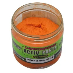 FUN FISHING Appâts / Amorces-Pâte d’eschage Activ’Paste FUNFISHING Hemp et bun spice 150g (chènevis et pain d'épices)