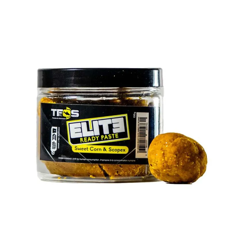 TEOS Appâts / Amorces-Pâte d'Eschage Elite Ready Paste Corn Scopex 150G