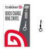 TRAKKER Acc.Montages/Hameçons-Ring Swivel taille 11 x6