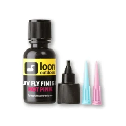LOON Fly Tying-Résine UV couleur Hot rose 14g