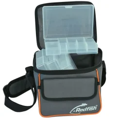 REDFISH Découverte Pêche En Mer|Bagagerie / Rangement-Sac carry all + 4 boîtes à leurre