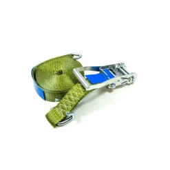 CORDERIE MESNARD Équipements-Sangle à Cliquet 50mm, 9m, Kaki