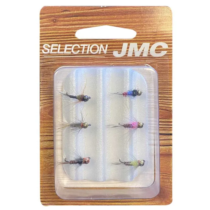 JMC Mouches-Selection Nymphes Tungsten Jig (x6)