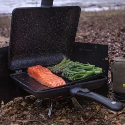 RIDGE MONKEY Bivouac/Confort-Set Combi et Cuit Vapeur Connect XXL Granite Edition