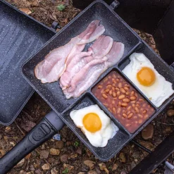 RIDGE MONKEY Bivouac/Confort-Set Combi et Cuit Vapeur Connect XXL Granite Edition