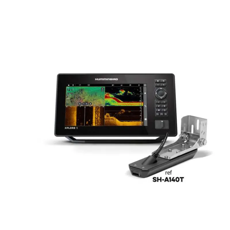 HUMMINBIRD Électronique-Sondeur Combiné Tactile XPLORE 9-MEGA SI+-Version Sonde TA