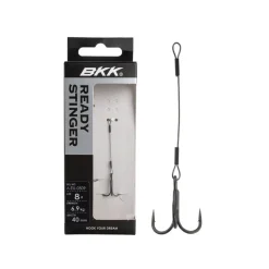 BKK Hameçons Et Montages-Stinger acier Spear Stinger 7x7 Wire Taille #8 (x2)
